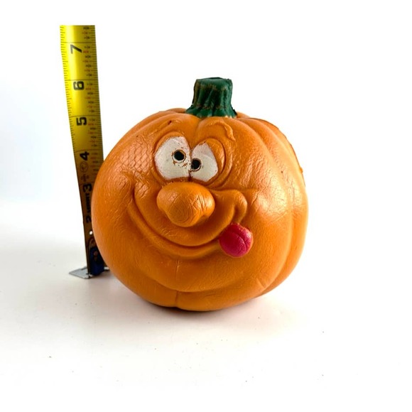 Vtg Dan-Dee Anthropomorphic Jack OโLantern Pumpkin Soft Foam Todd Masters Style - Picture 9 of 10
